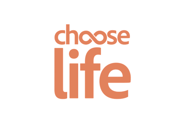 choose life logo design