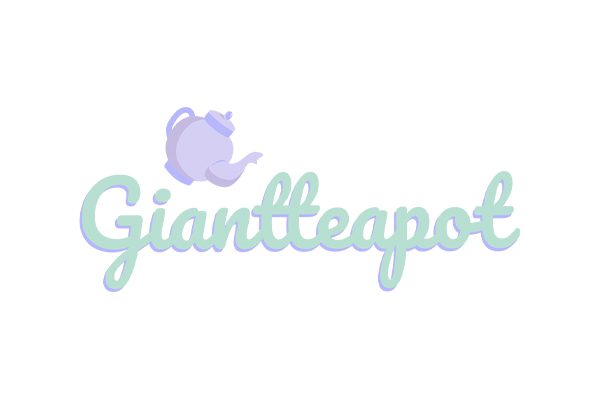 giantteapot λογότυπο σχεδιασμός