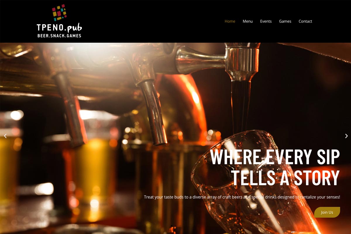 Κατασκευή ιστοσελίδας pub στο Αίγιο