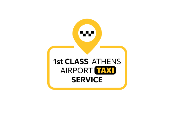 σχεδιασμός logo athens airport taxi
